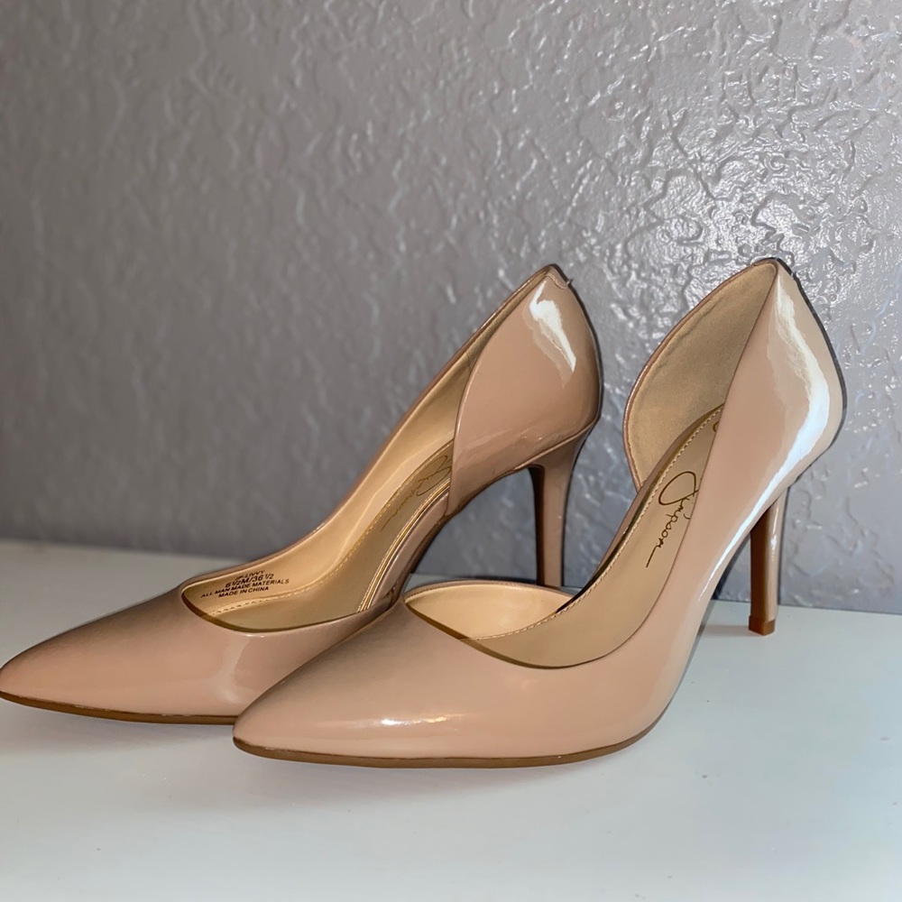 NWT JESSICA SIMPSON NUDE  PRIZMA d’ORSAY PUMPS